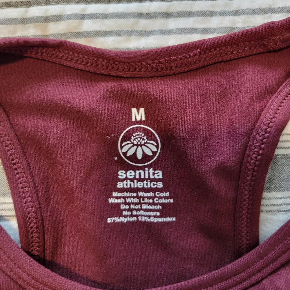 Senita Athletics Sarah Sports Bra - Mulberry - Picture 6 of 9